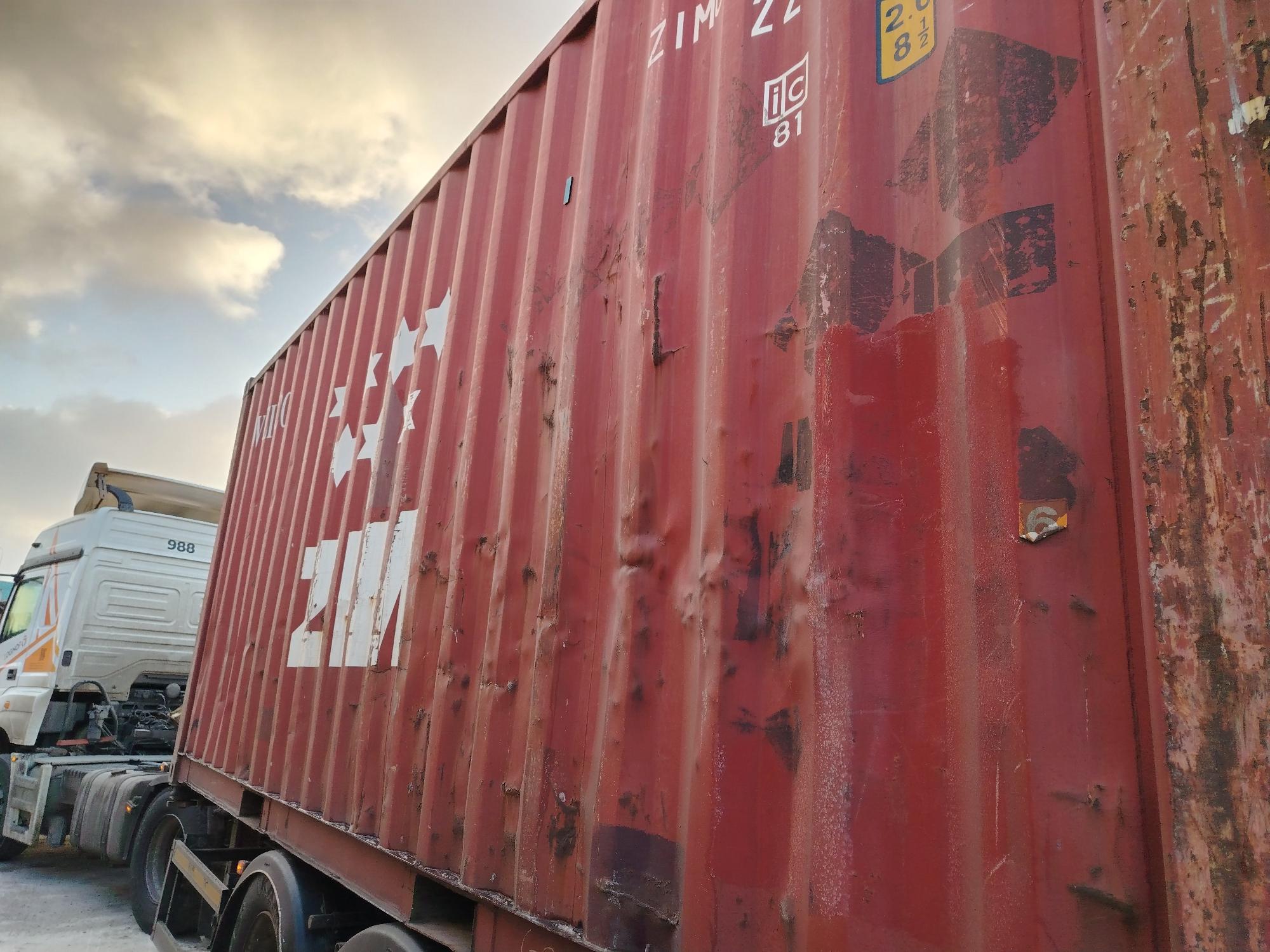 Морской контейнер ZIMU1025039