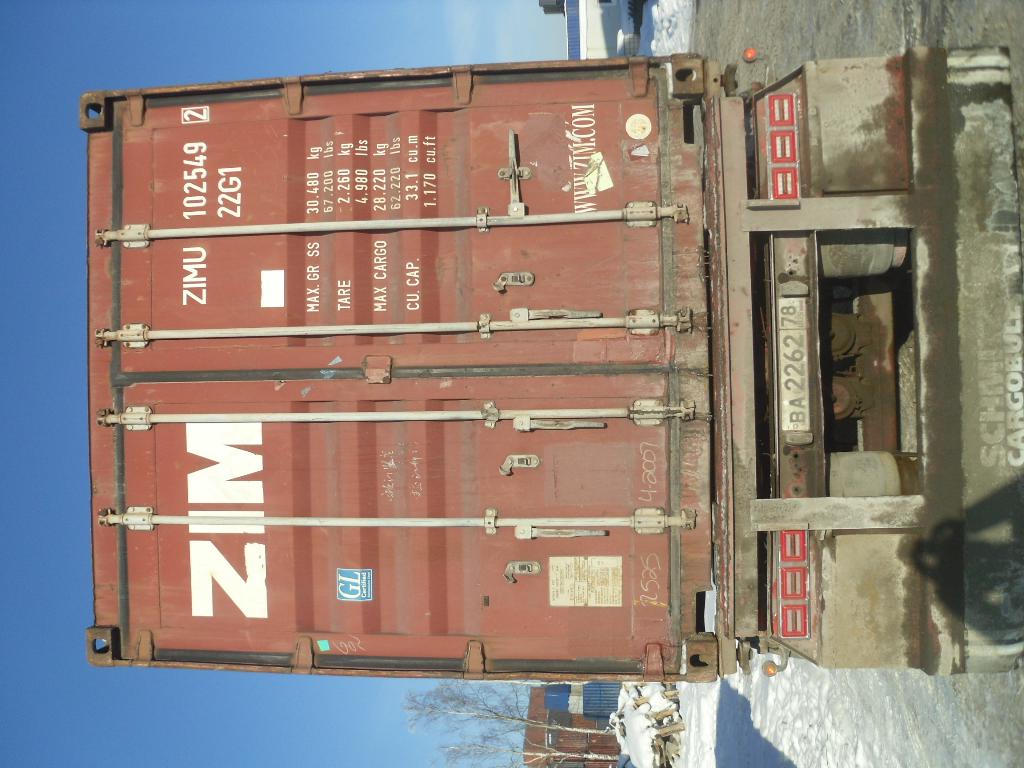 Морской контейнер ZIMU1025492