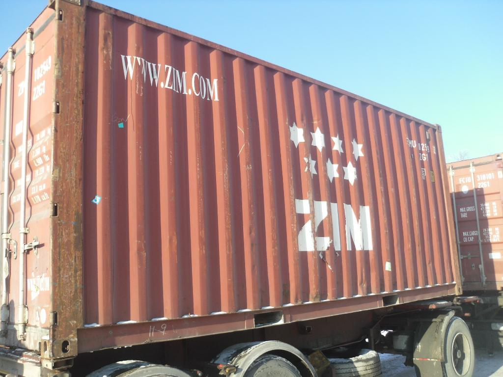 Морской контейнер ZIMU1025492