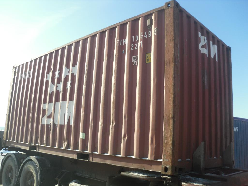 Морской контейнер ZIMU1025492