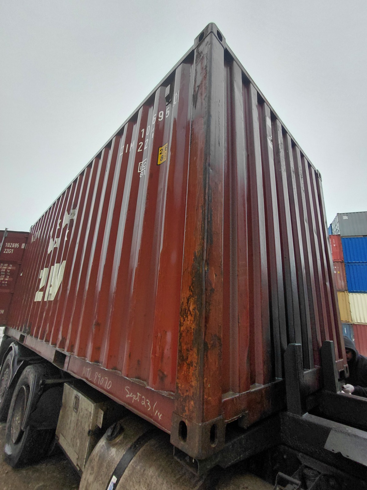 Морской контейнер ZIMU1026950