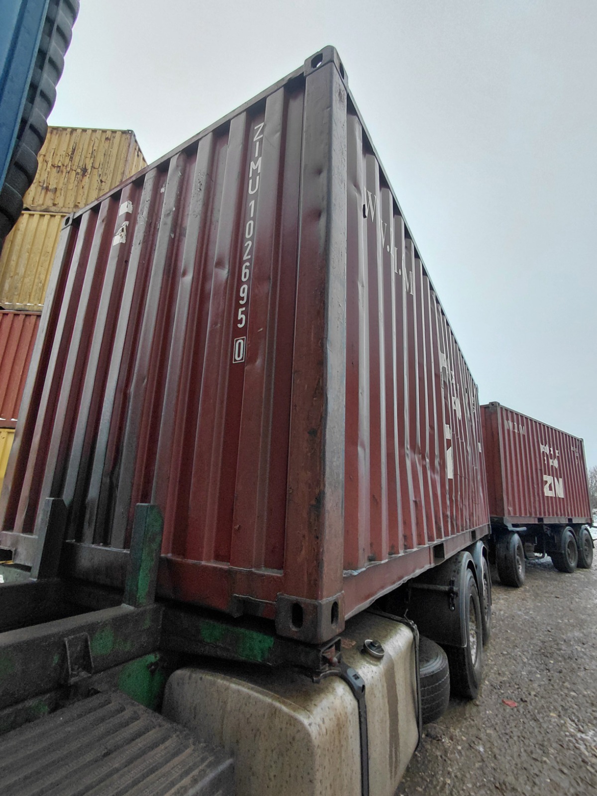 Морской контейнер ZIMU1026950
