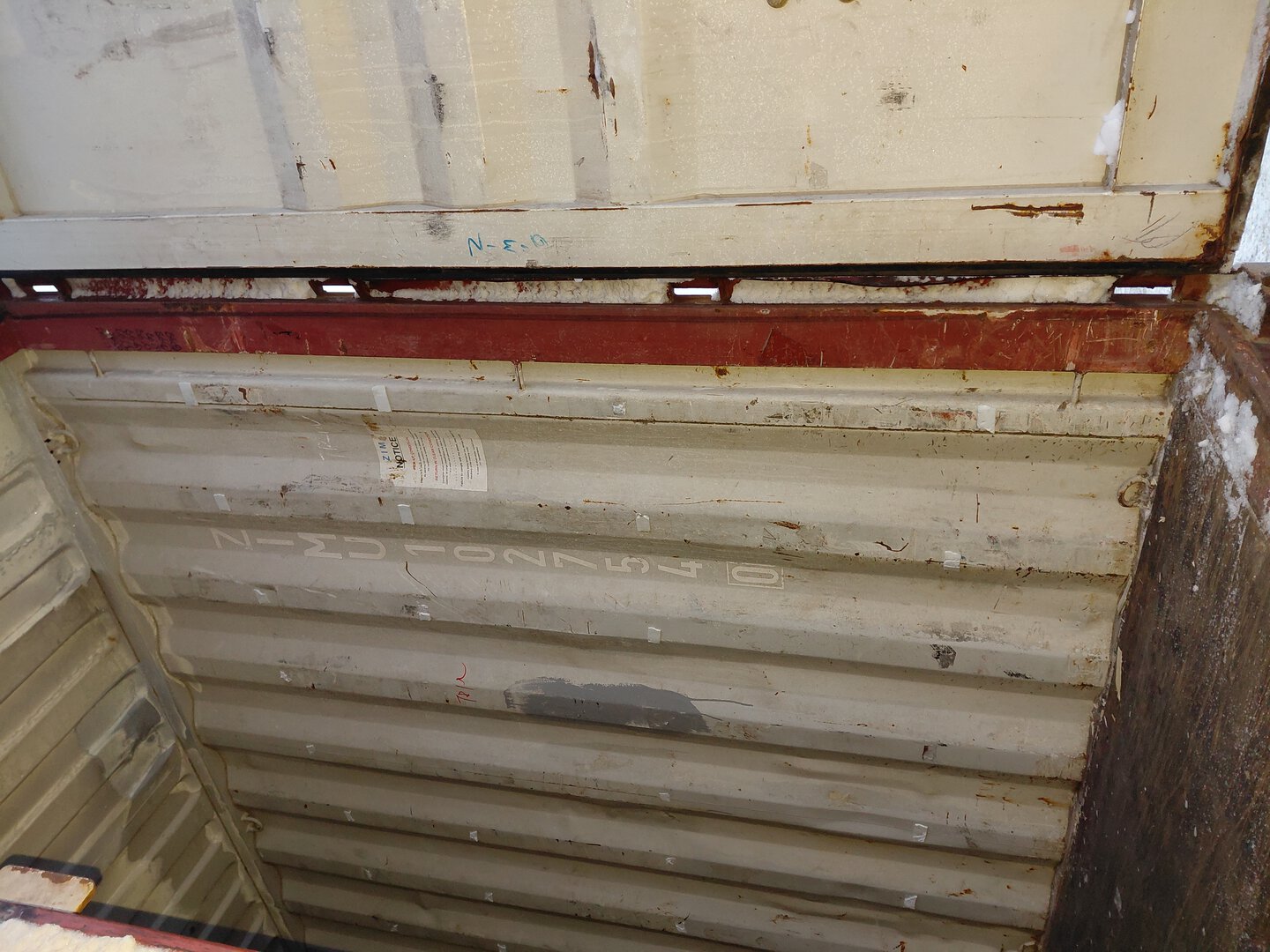 Морской контейнер ZIMU1027540