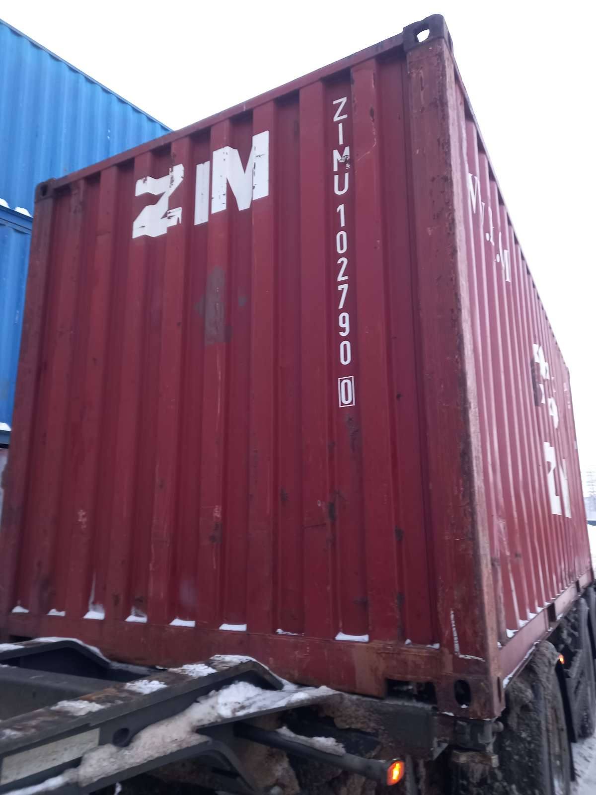 Морской контейнер ZIMU1027900