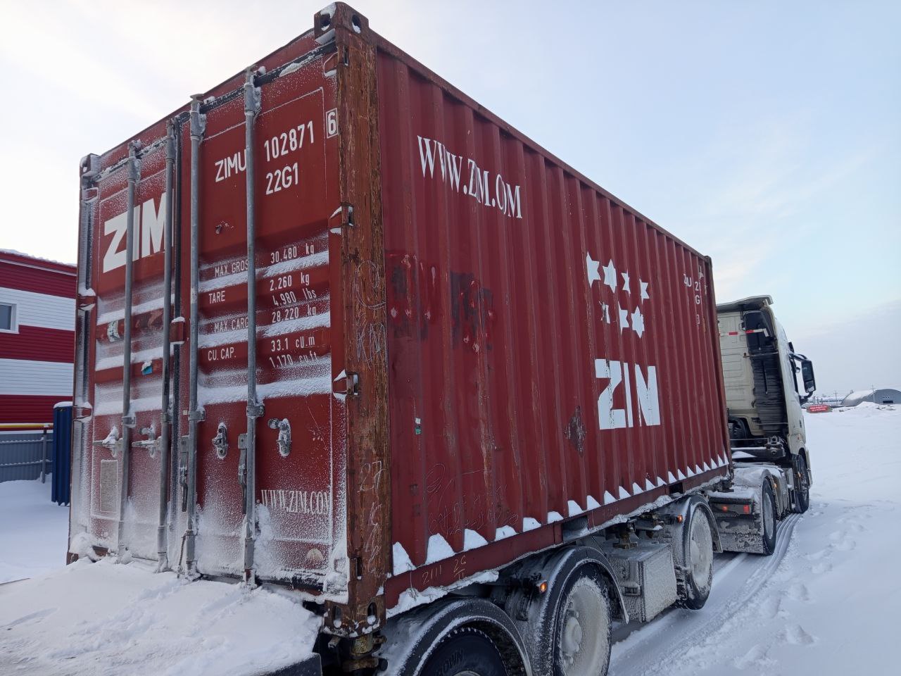 Морской контейнер ZIMU1028716