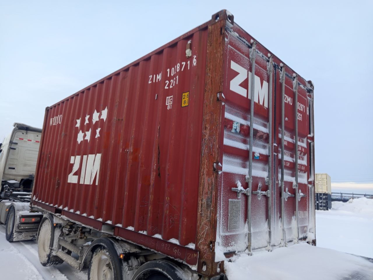 Морской контейнер ZIMU1028716