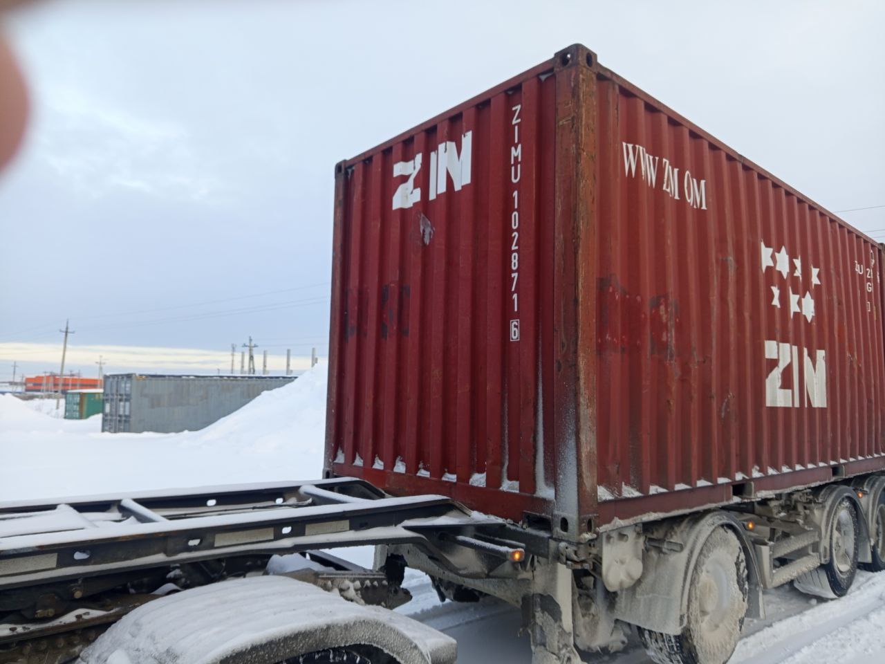 Морской контейнер ZIMU1028716