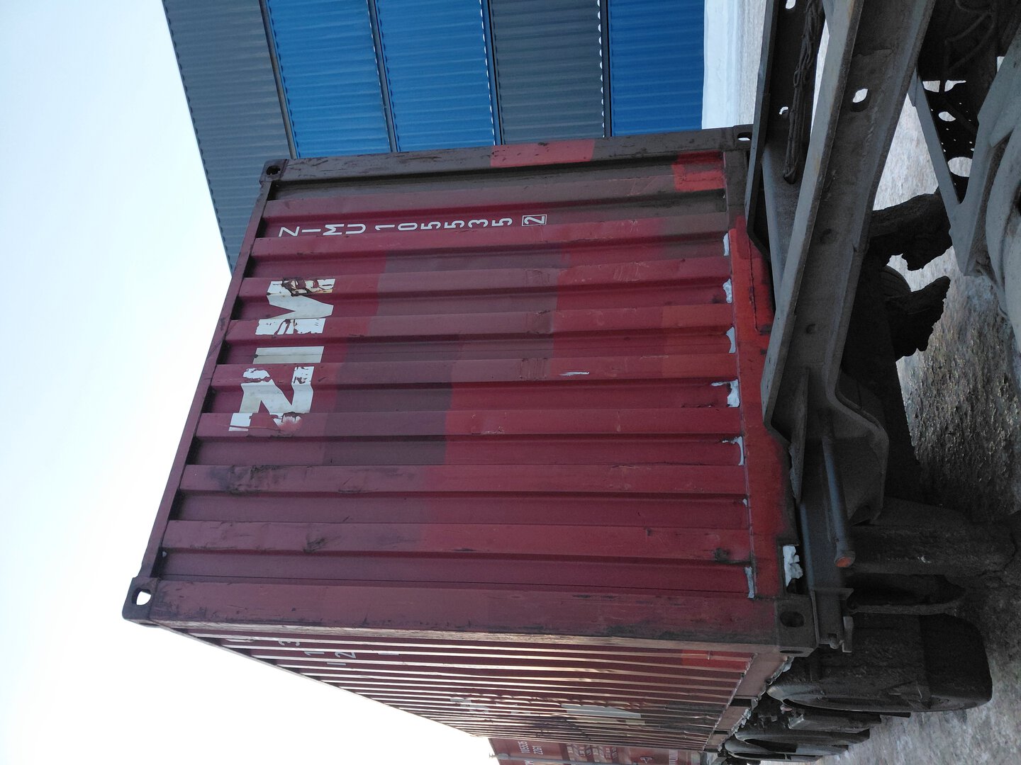 Морской контейнер ZIMU1055352