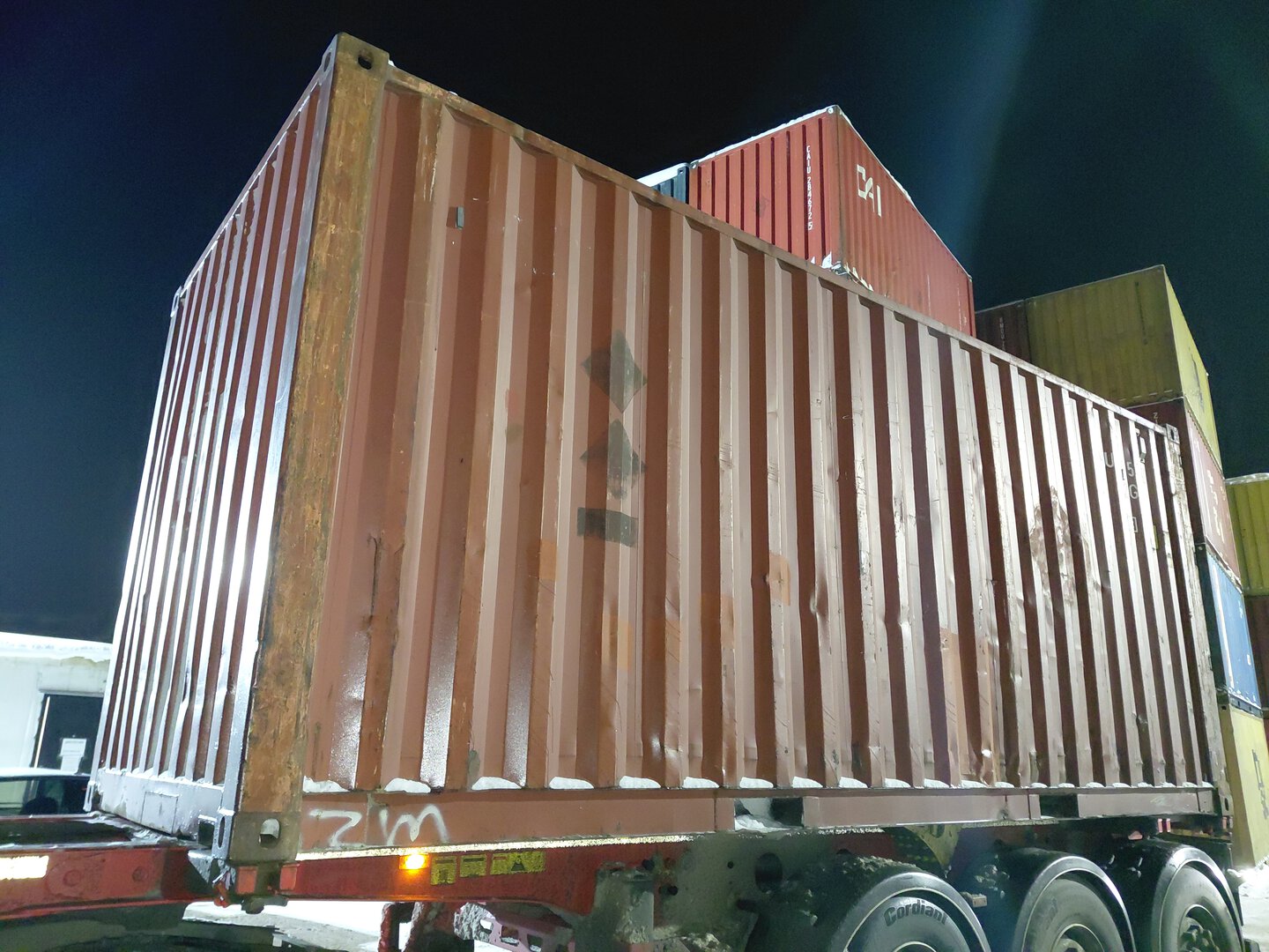 Морской контейнер ZIMU1058599