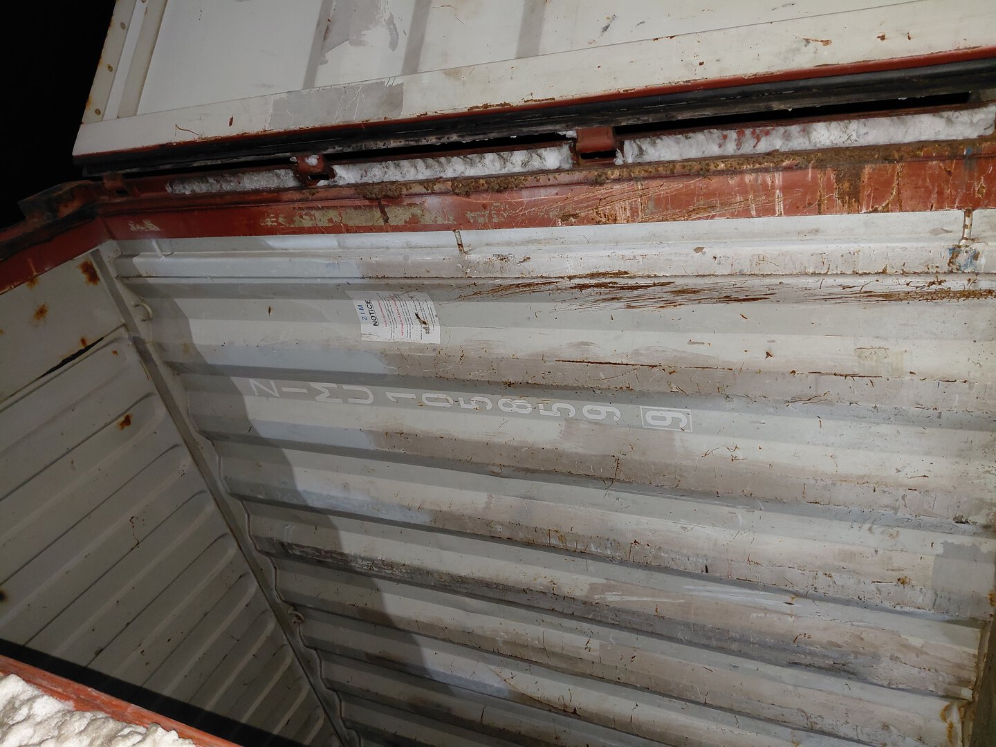 Морской контейнер ZIMU1058599