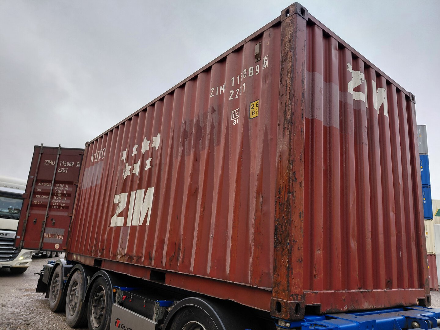 Морской контейнер ZIMU1158896