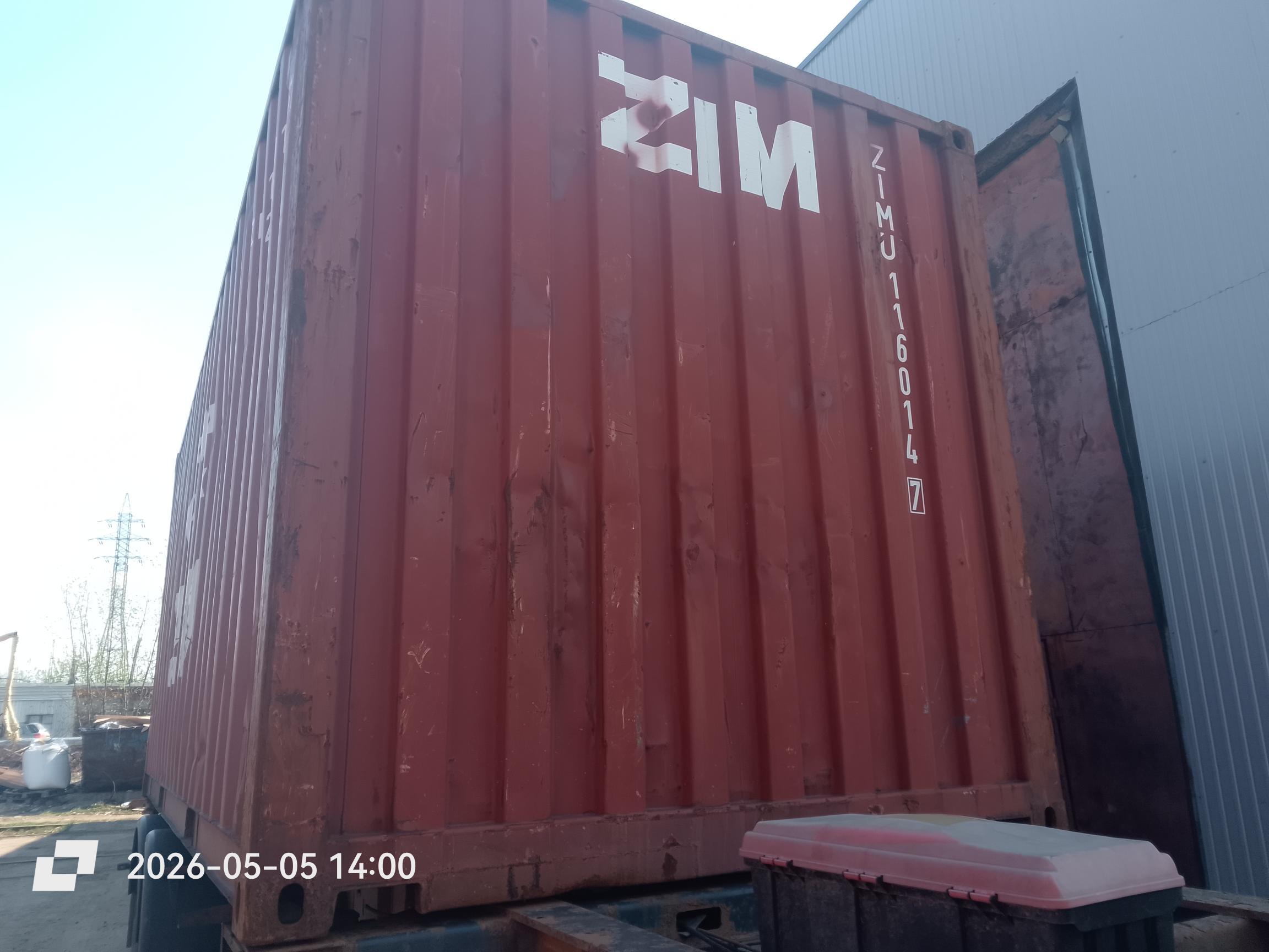 Морской контейнер ZIMU1160147
