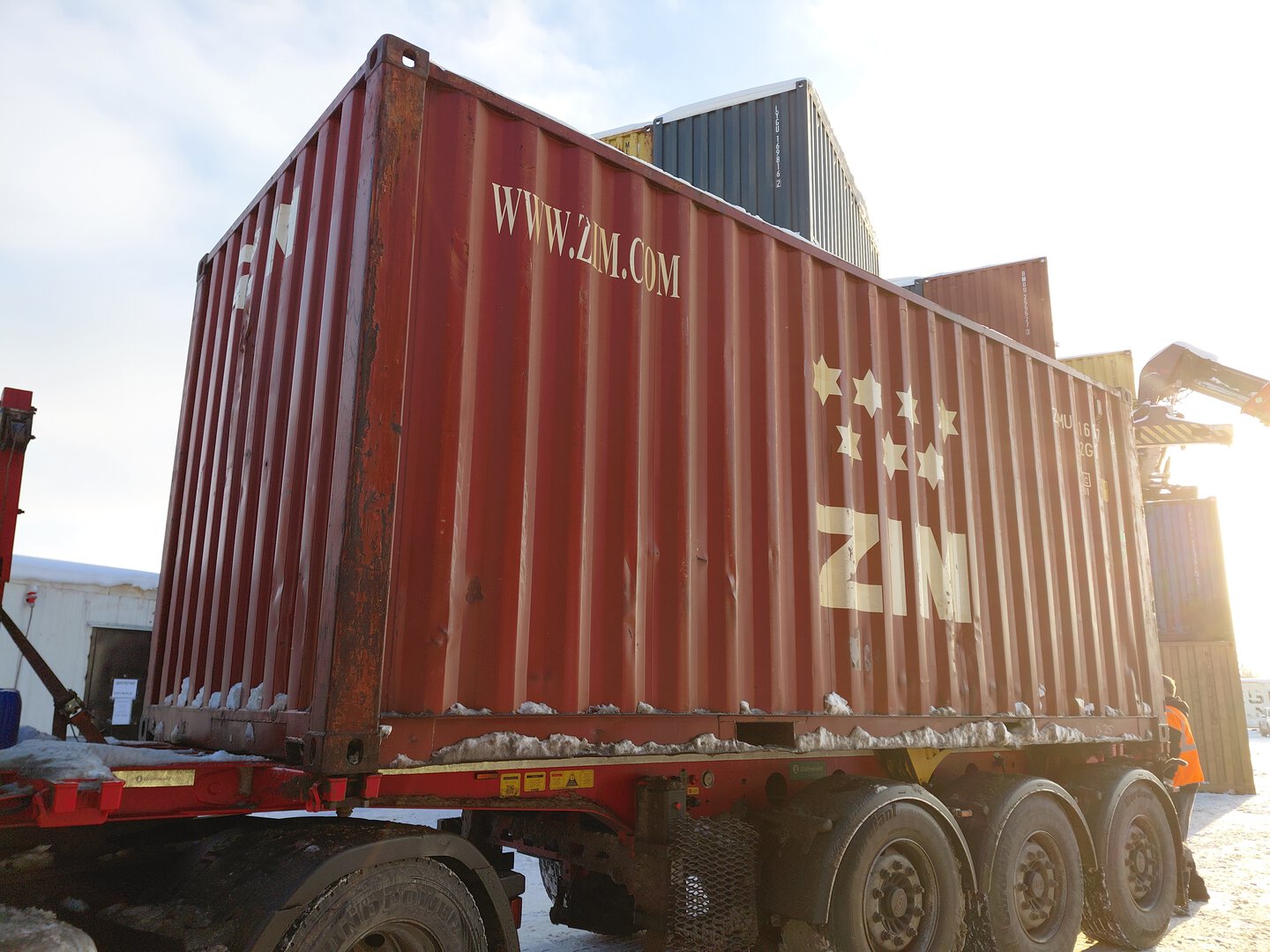 Морской контейнер ZIMU1161673
