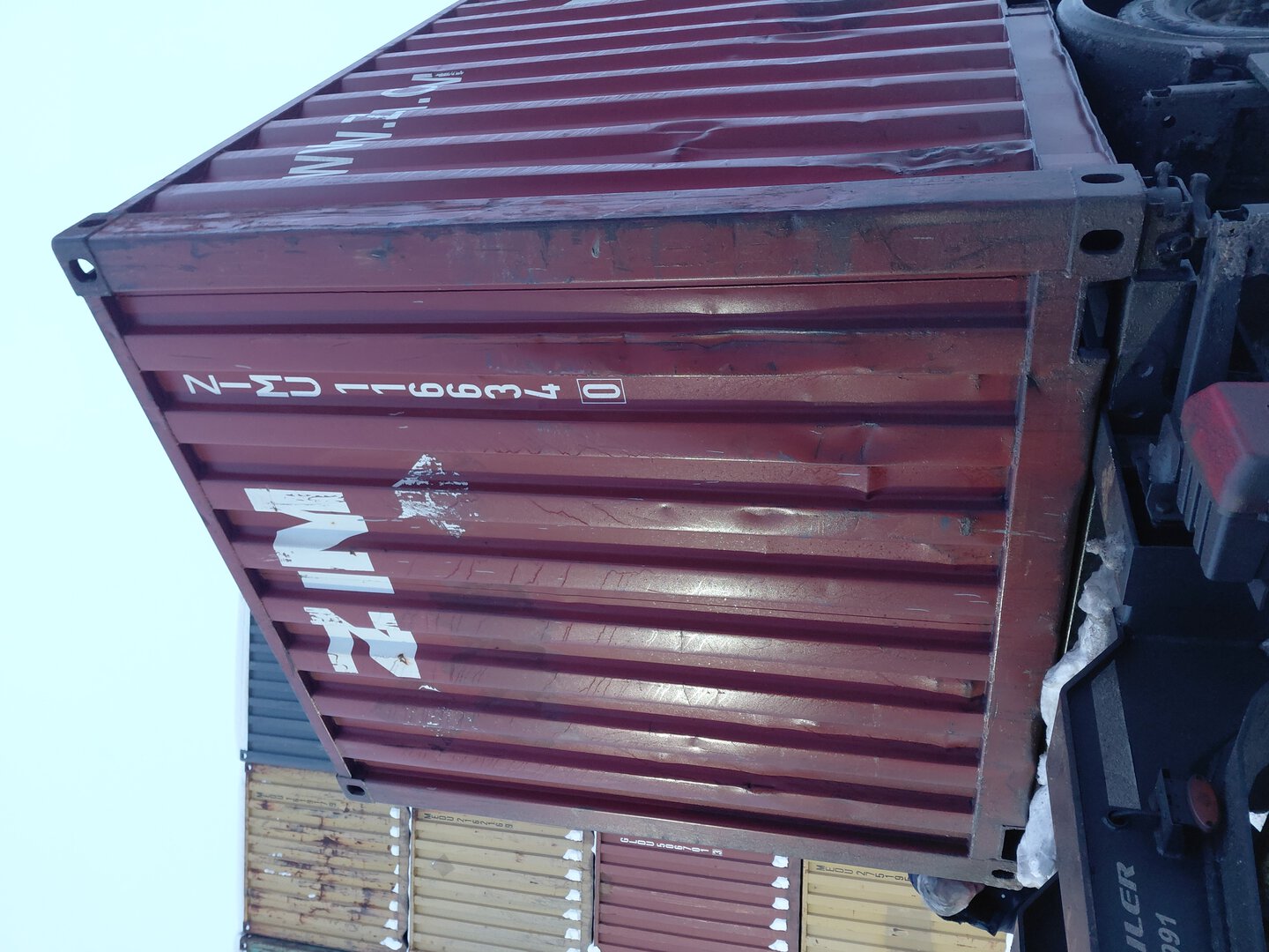 Морской контейнер ZIMU1166340