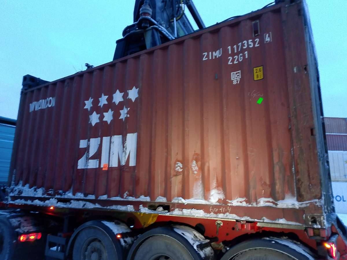 Морской контейнер ZIMU1173524