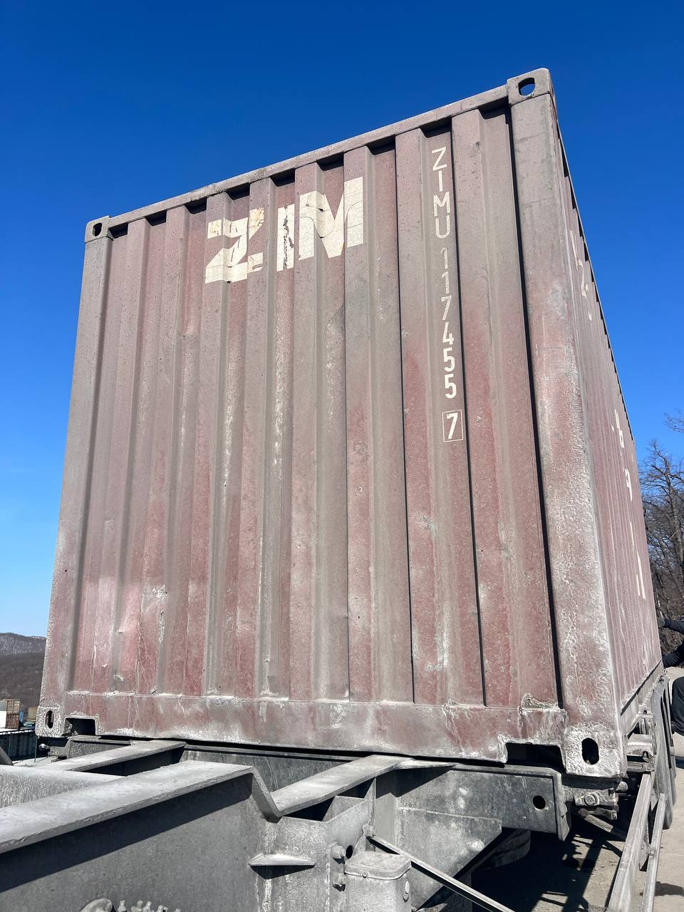 Морской контейнер ZIMU1174557