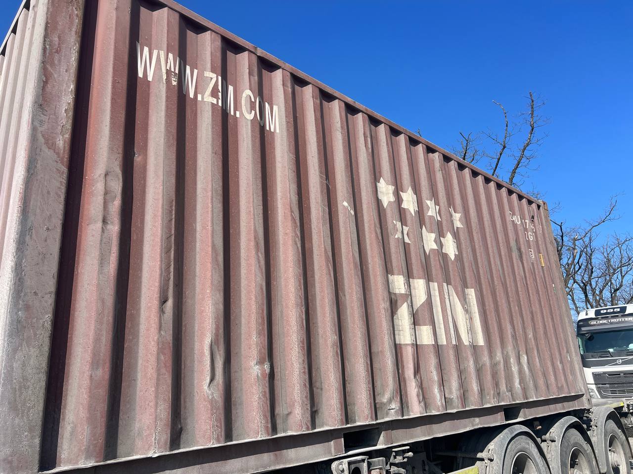 Морской контейнер ZIMU1174557