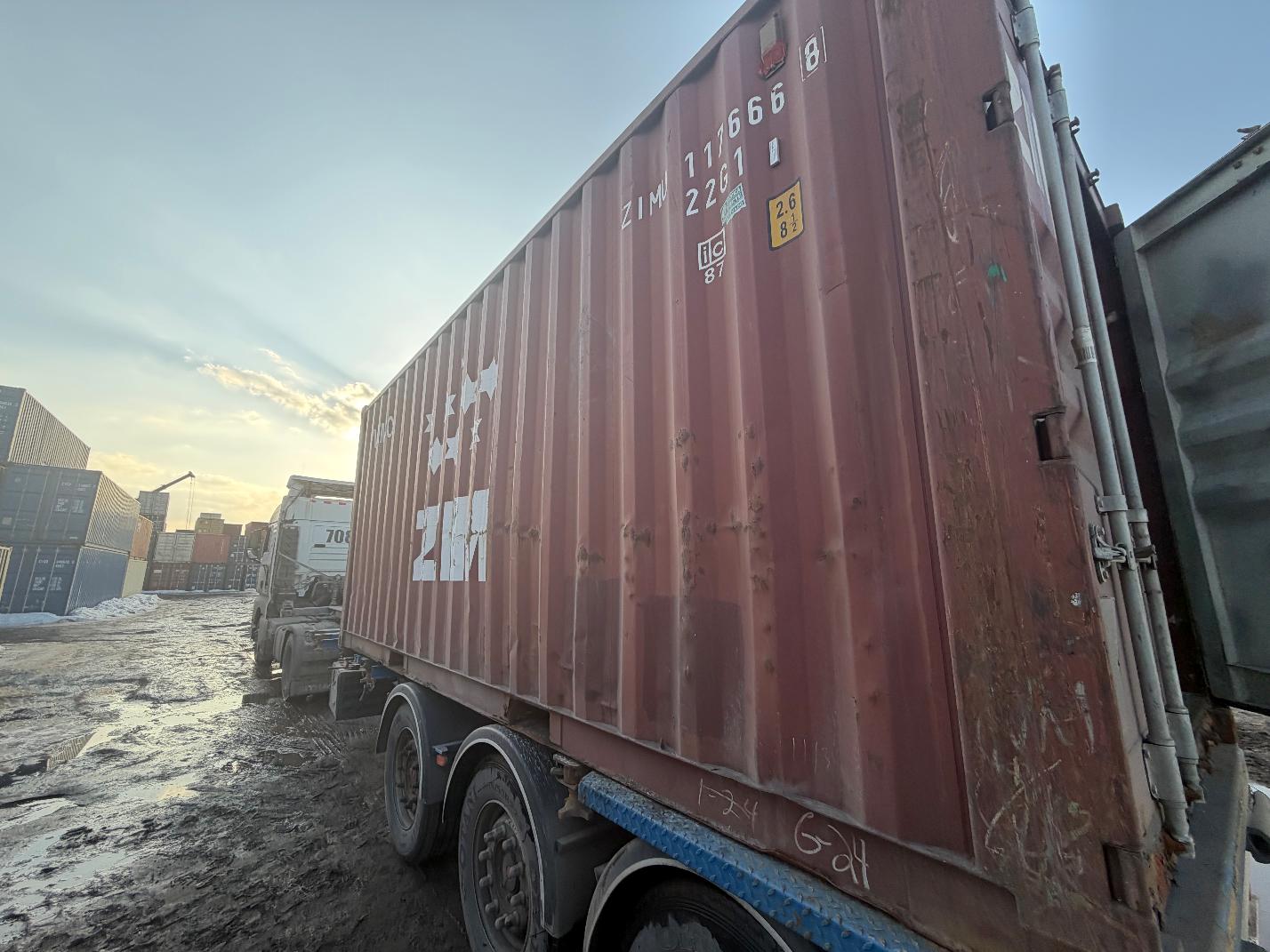 Морской контейнер ZIMU1176668