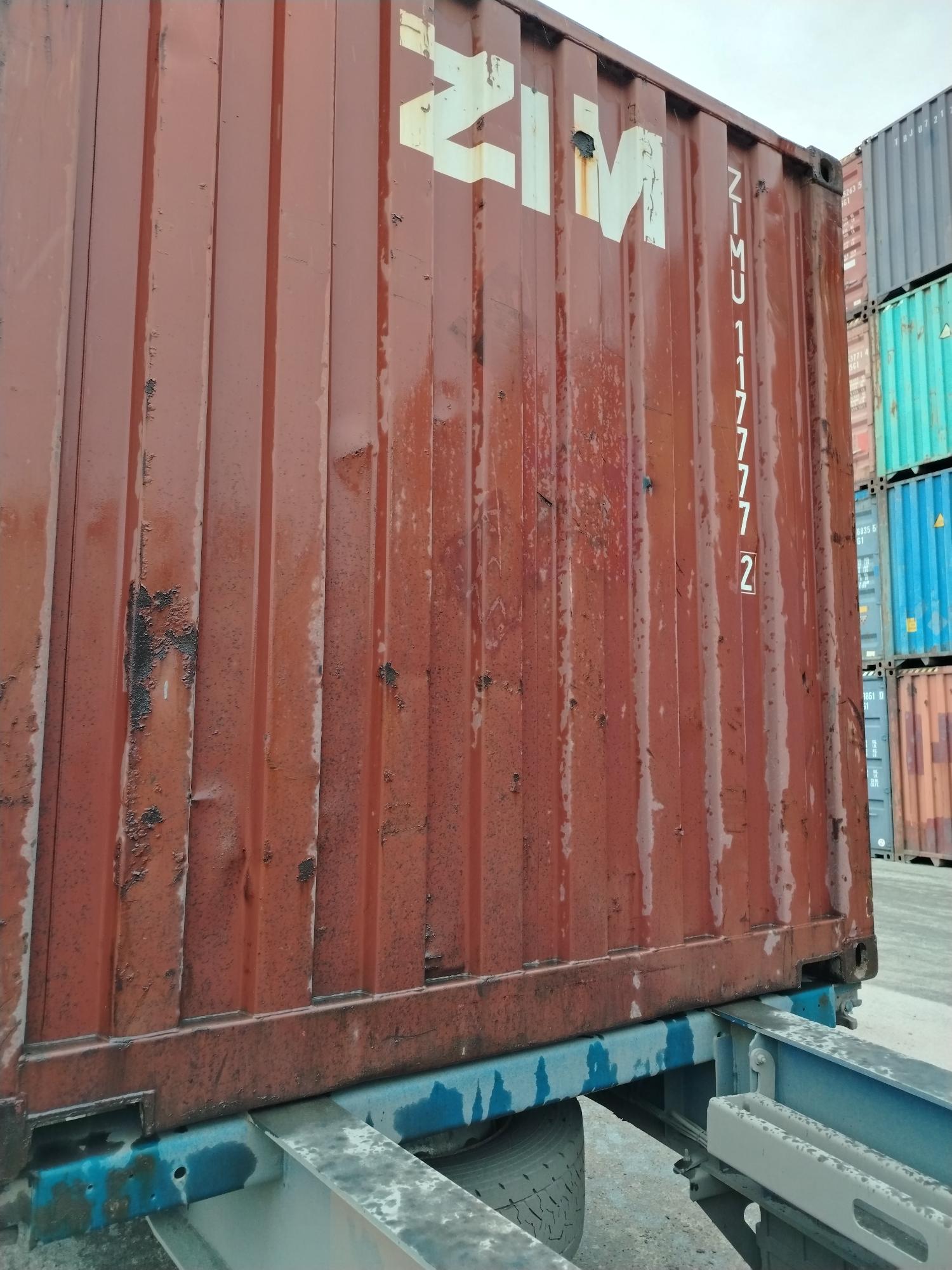 Морской контейнер ZIMU1177772