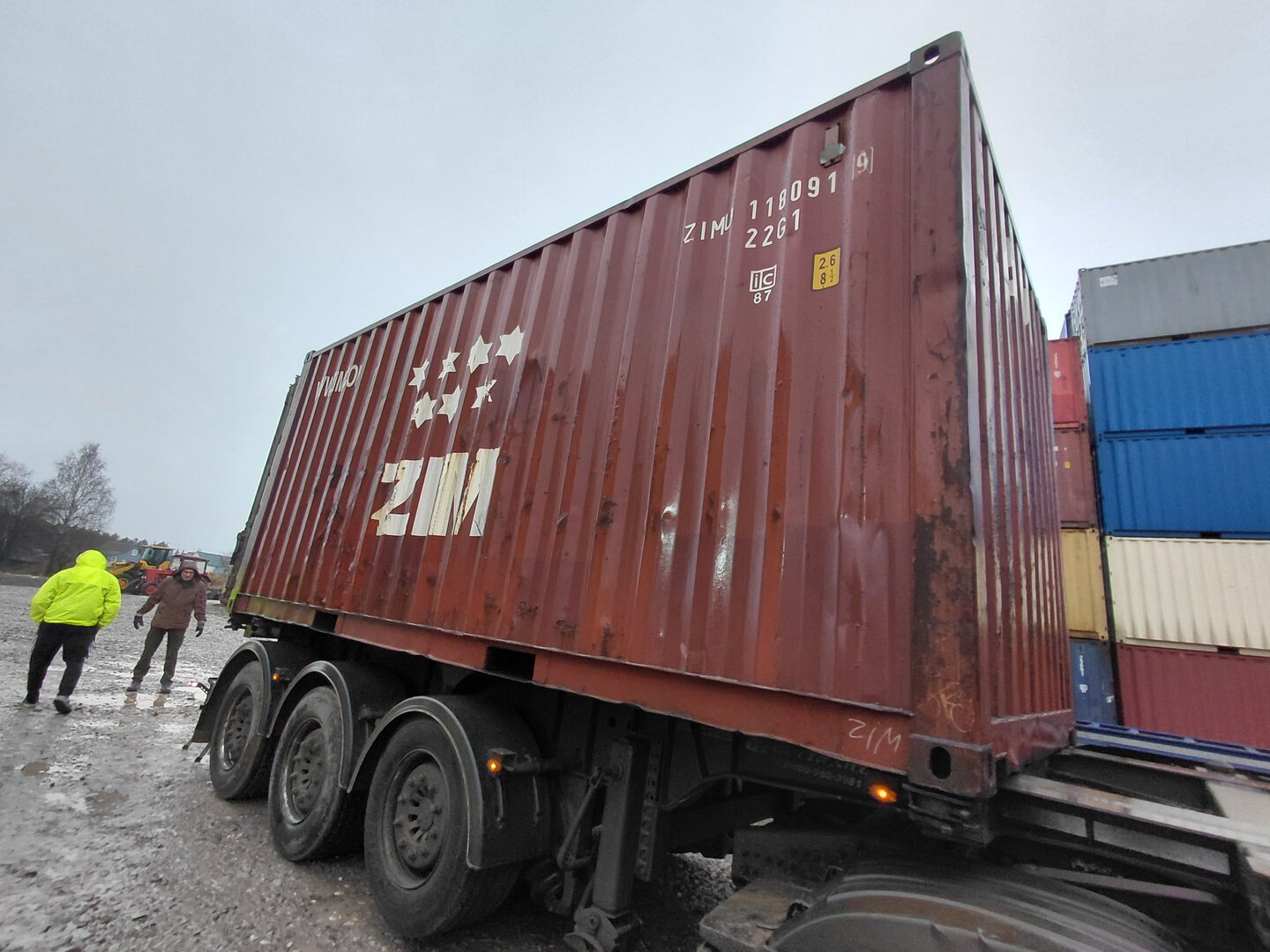 Морской контейнер ZIMU1180919