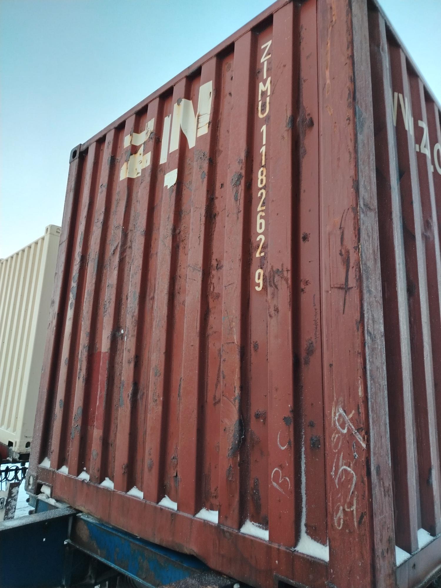 Морской контейнер ZIMU1182629