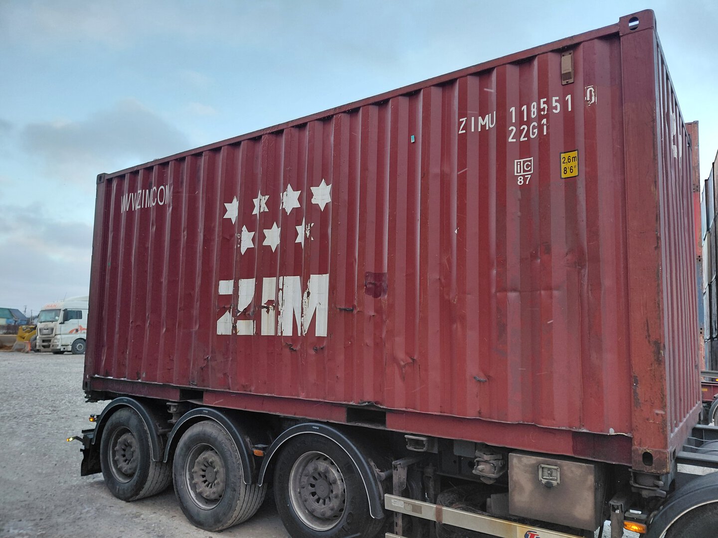 Морской контейнер ZIMU1185510