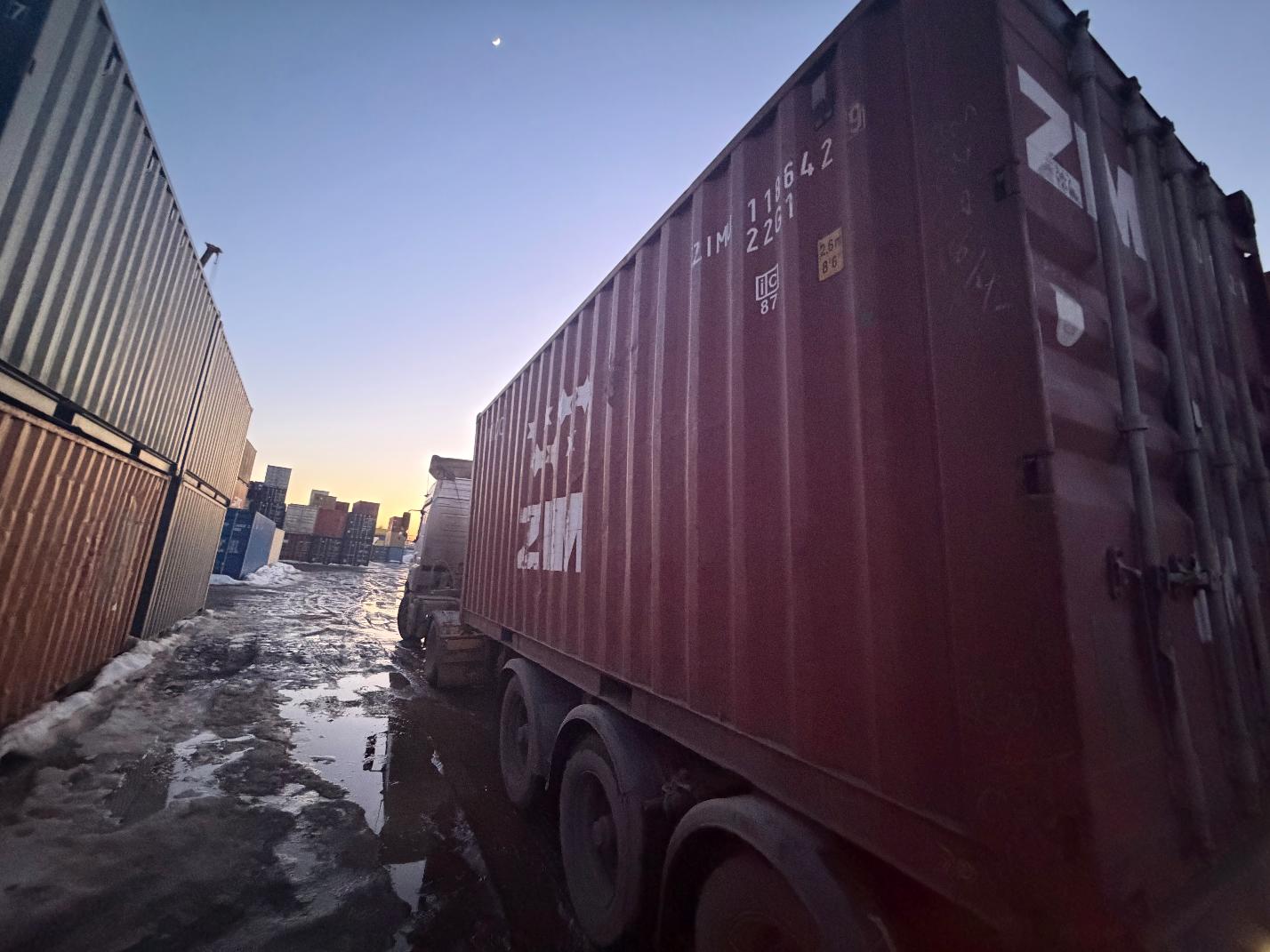 Морской контейнер ZIMU1186429