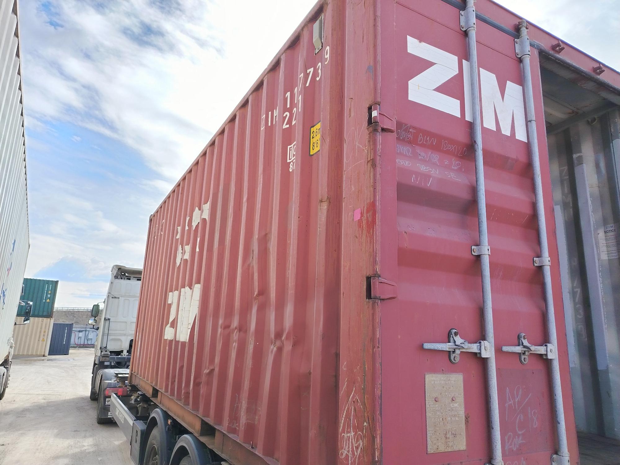 Морской контейнер ZIMU1187739