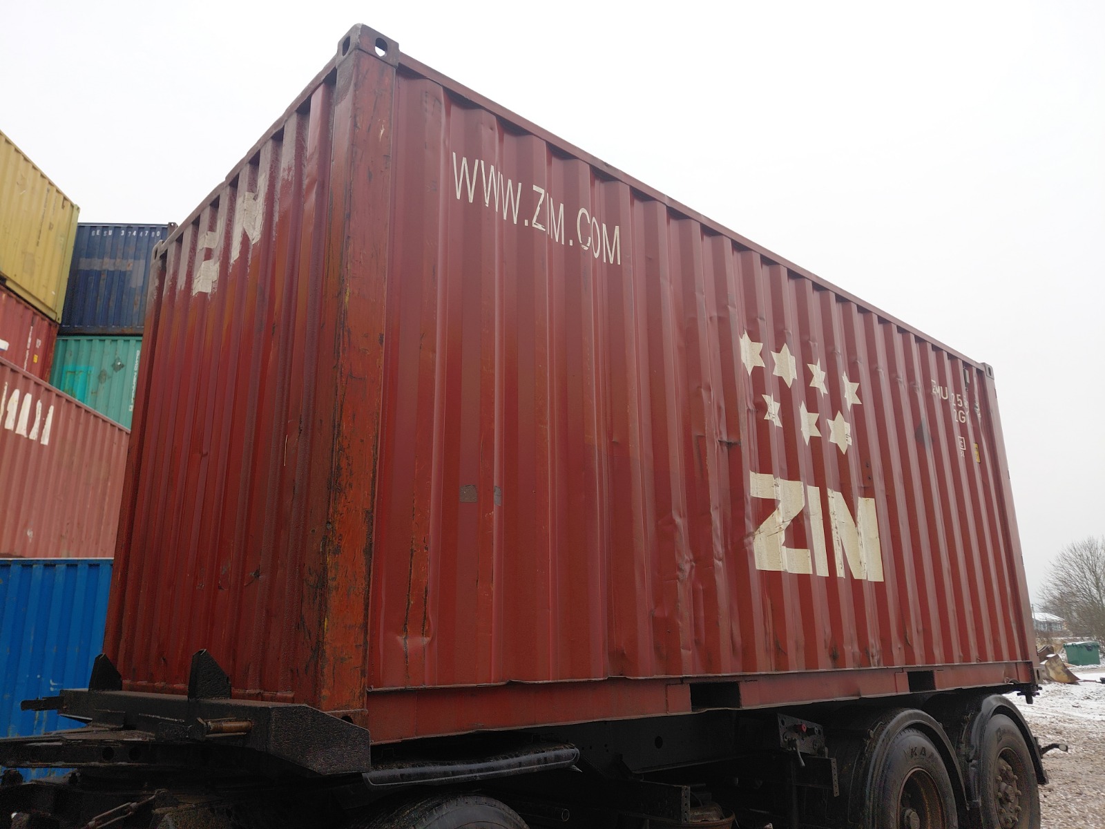 Морской контейнер ZIMU1250390