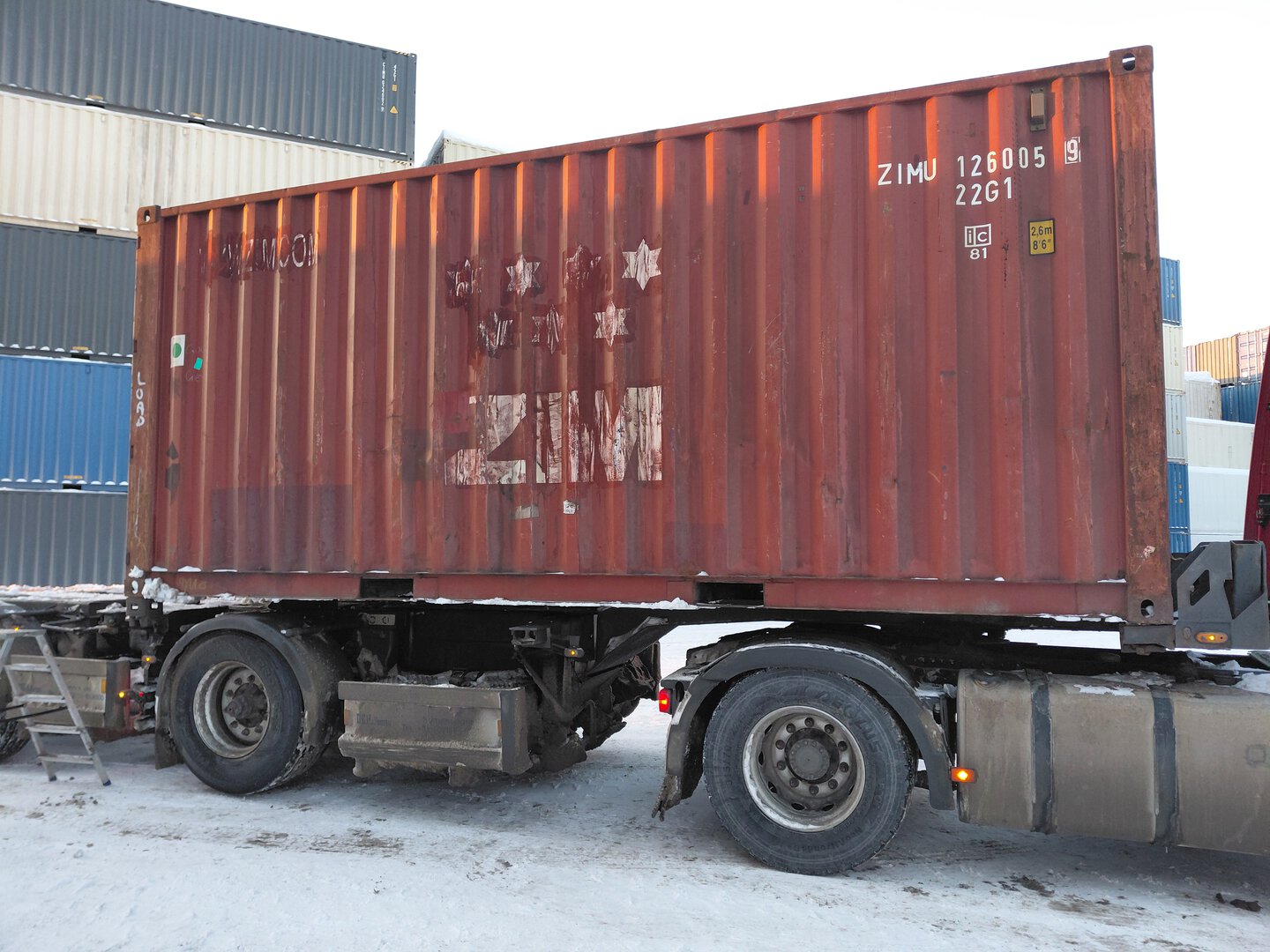 Морской контейнер ZIMU1260059