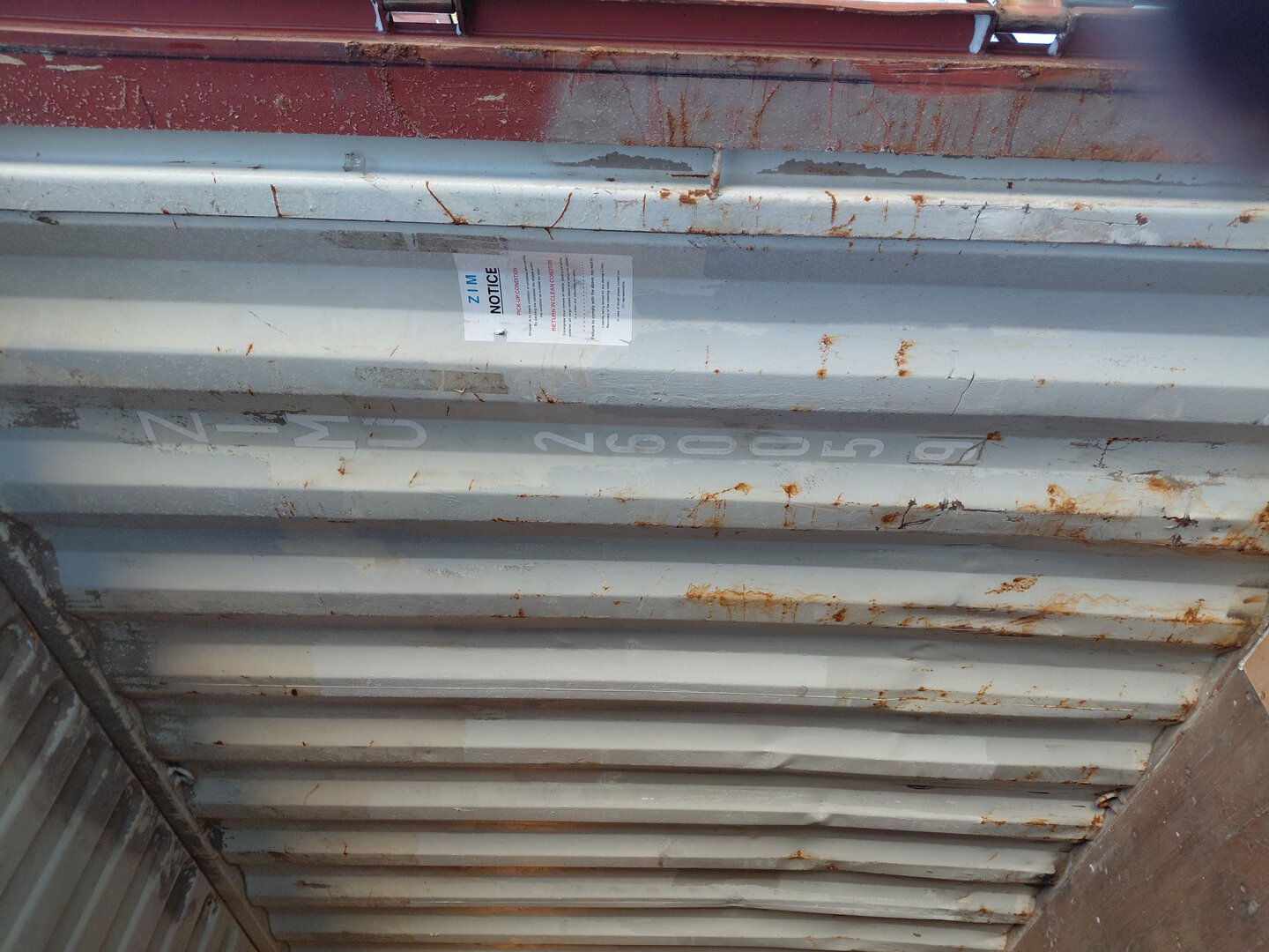 Морской контейнер ZIMU1260059