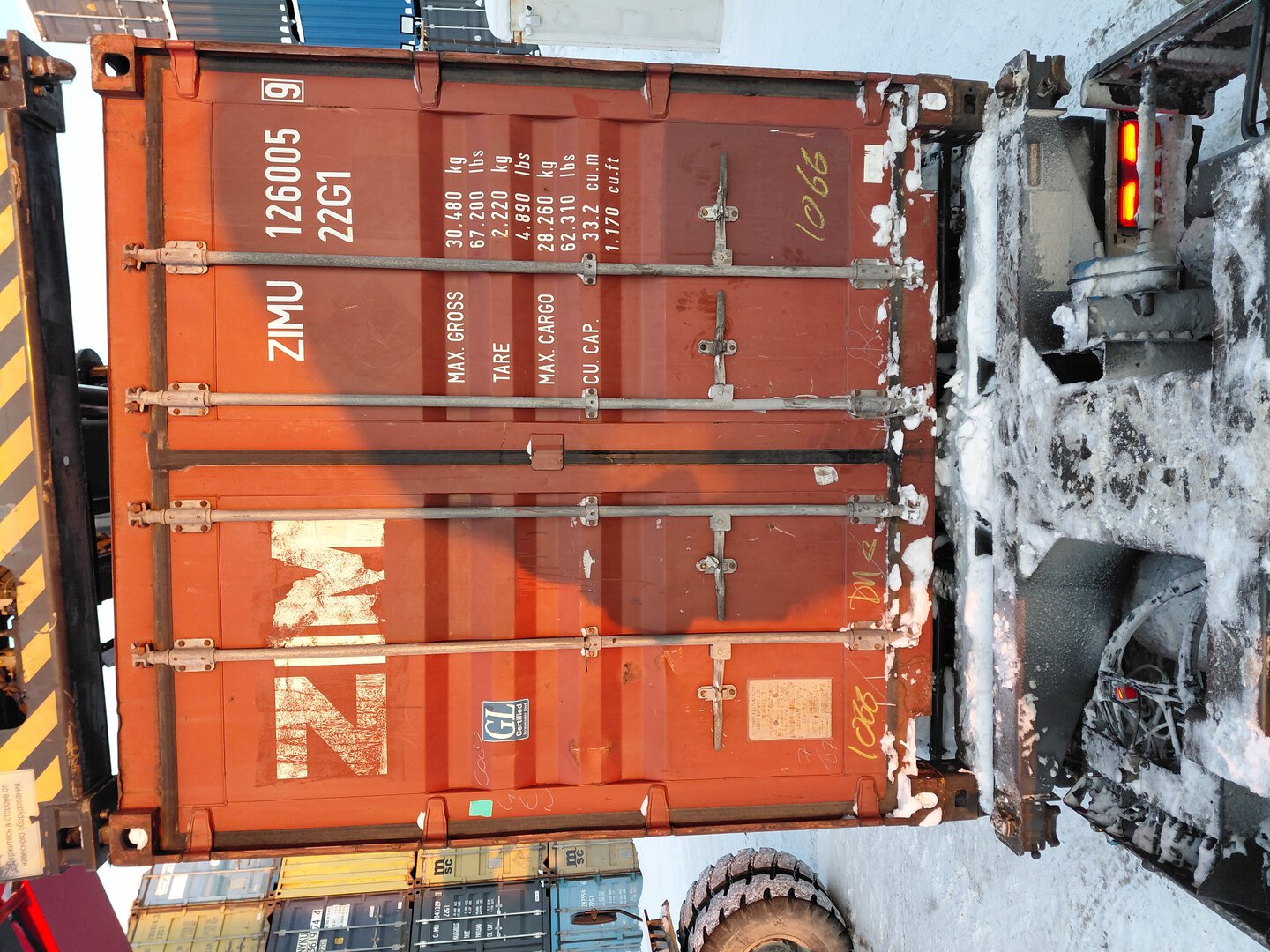 Морской контейнер ZIMU1260059