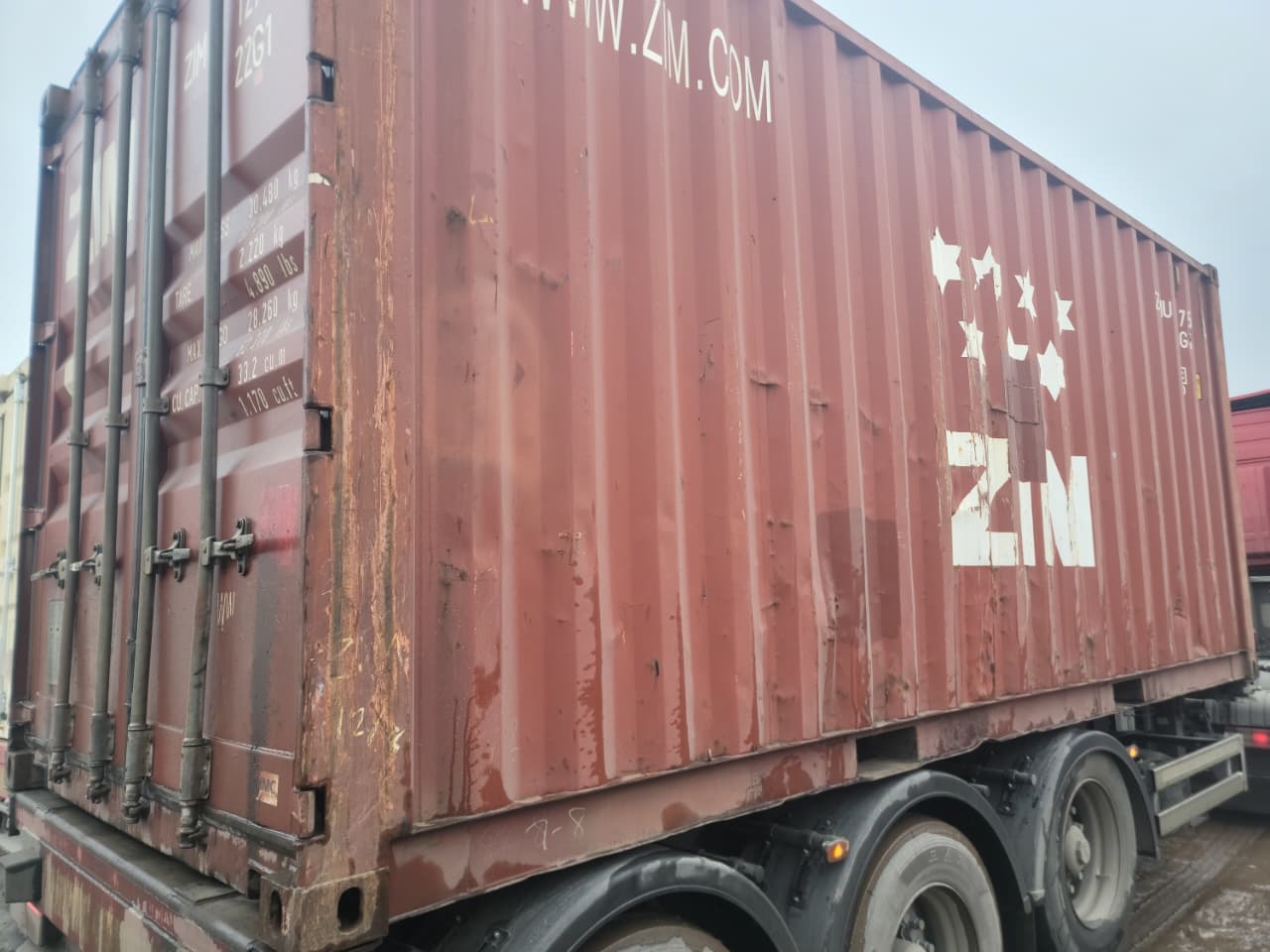 Морской контейнер ZIMU1275402