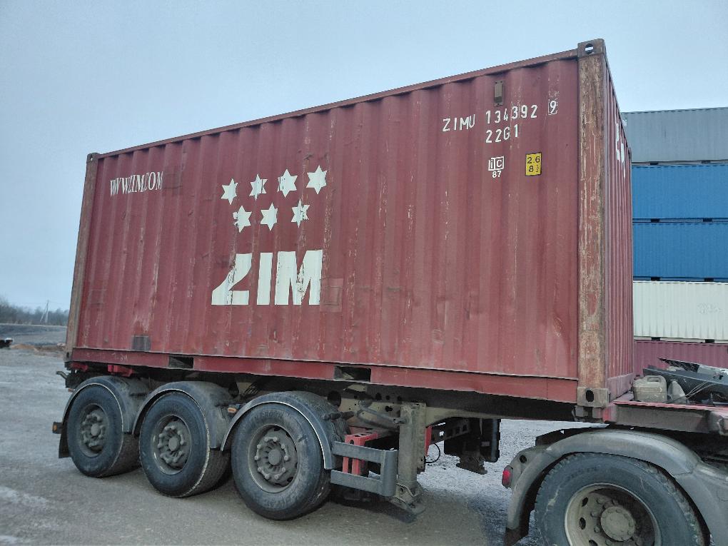 Морской контейнер ZIMU1343929