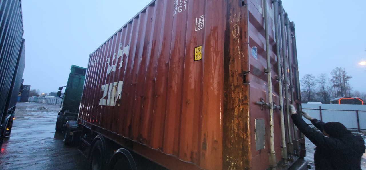 Морской контейнер ZIMU2858467