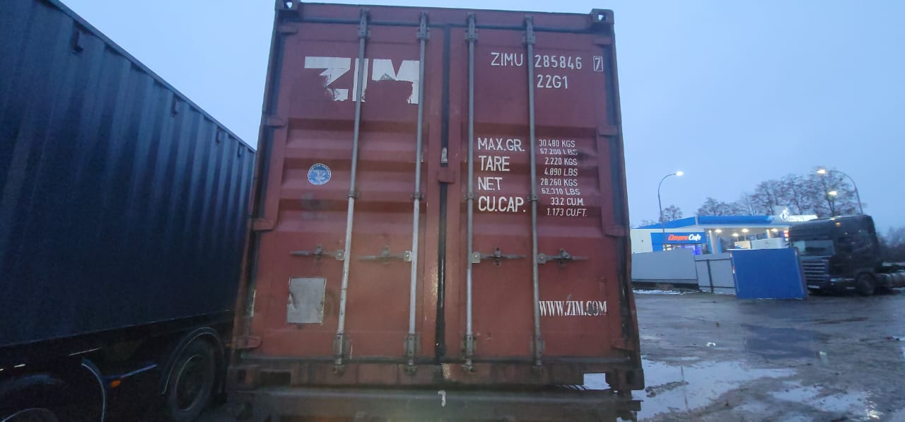 Морской контейнер ZIMU2858467