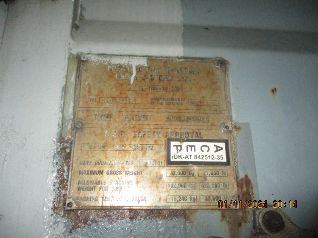 Морской контейнер ZONU7448353